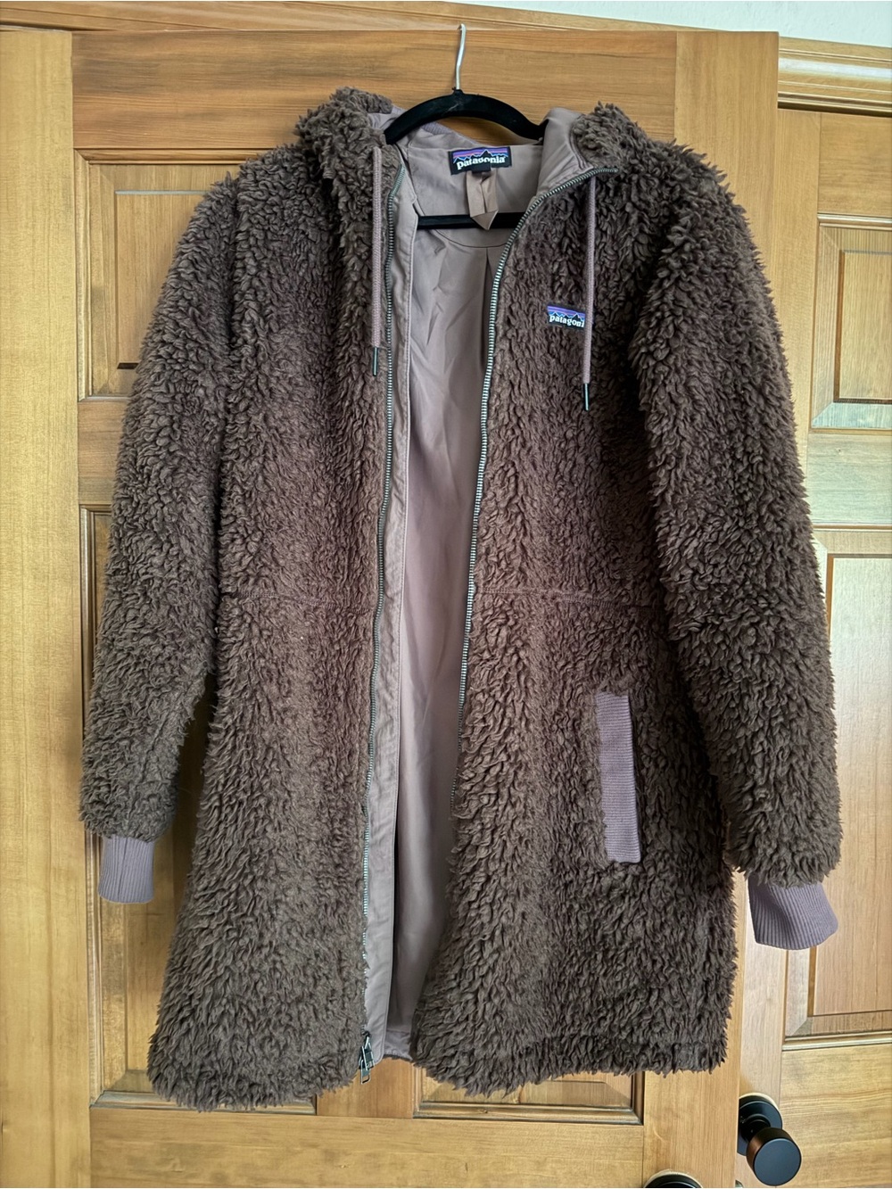 Patagonia brown sherpa Fleece Zip Jacket